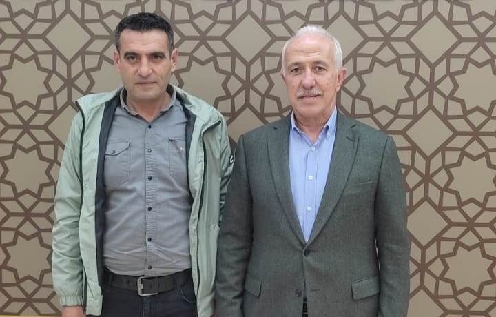 Muhtar Adayı Ergün Aras, Başkan Gültak ile mahallesinin sorunlarını görüştü